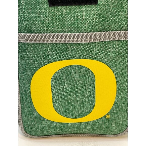 NCAA Oregon Ducks insulated lunch bag soft cooler tote 9 1/2" x 6 1/2" x 4 1/2" - Picture 13 of 16